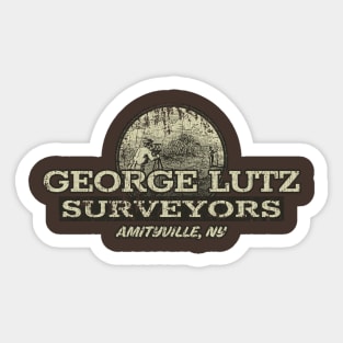 George Lutz Surveyors Sticker